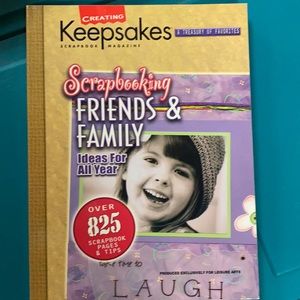 Keepsakes Scrapbook Book